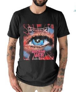 Madame Web Official Poster ScreenX Releases February 14th 2024 shirt