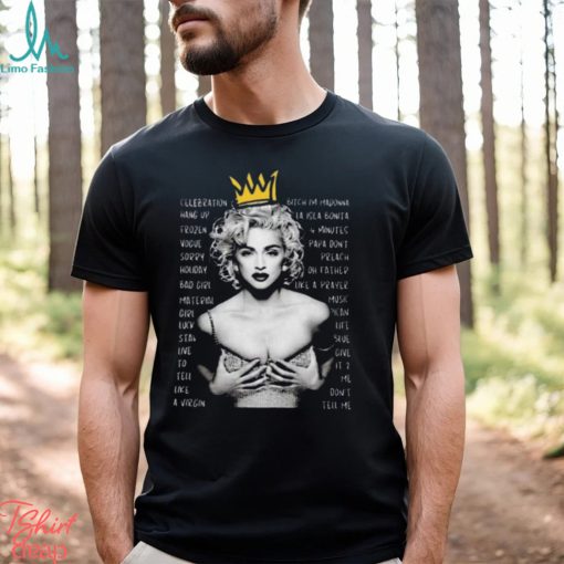 Madonna The Celebration Tour 2024 Vintage T Shirt