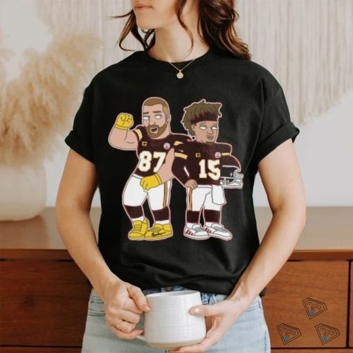 Mahomes Kelce Football Guys T shirt