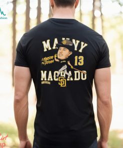 Manny Machado San Diego Padres caricature shirt