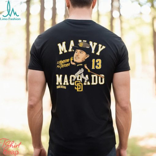 Manny Machado San Diego Padres caricature shirt