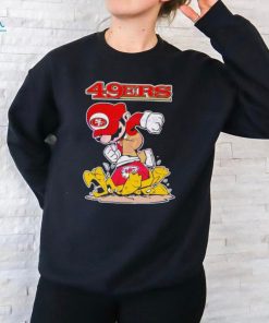 Mario 49ers Stomps On Kansas City Chiefs Shirt