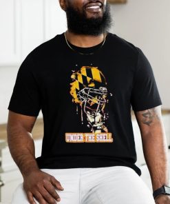 Maryland Terrapins Under The Shell Rising Helmet Shirt