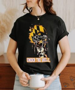 Maryland Terrapins Under The Shell Rising Helmet Shirt, hoodie, sweater, long sleeve and tank top Maryland Terrapins Under The Shell Rising Helmet Shirt