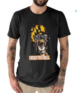 Maryland Terrapins Under The Shell Rising Helmet Shirt, hoodie, sweater, long sleeve and tank top Maryland Terrapins Under The Shell Rising Helmet Shirt