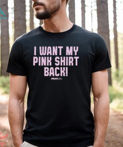 Mean Girls Mad Engine I Want My Pink Shirt Back Graphic T Shirt