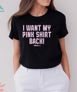 Mean Girls Mad Engine I Want My Pink Shirt Back Graphic T Shirt