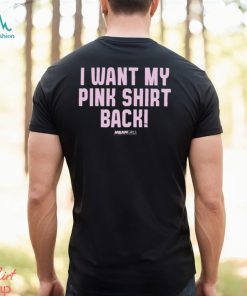 Mean Girls Mad Engine I Want My Pink Shirt Back Graphic T Shirt
