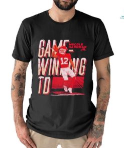 Mecole Hardman Jr. Kansas City Game Winning Signature Shirt