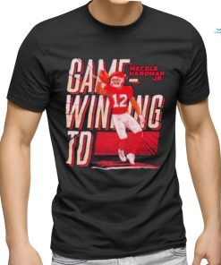 Mecole Hardman Jr. Kansas City Game Winning Signature Shirt