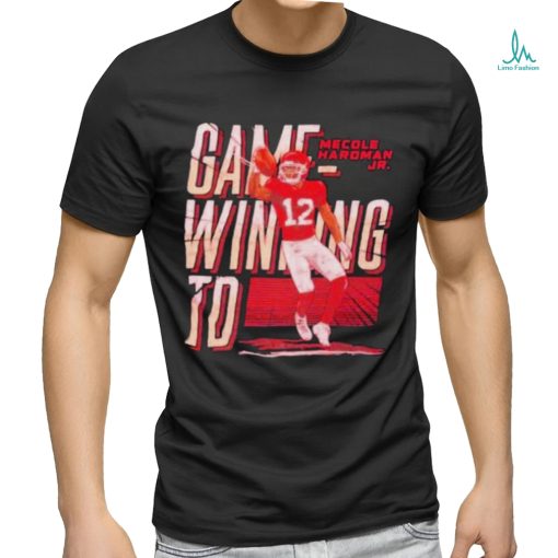 Mecole Hardman Jr. Kansas City Game Winning Signature Shirt