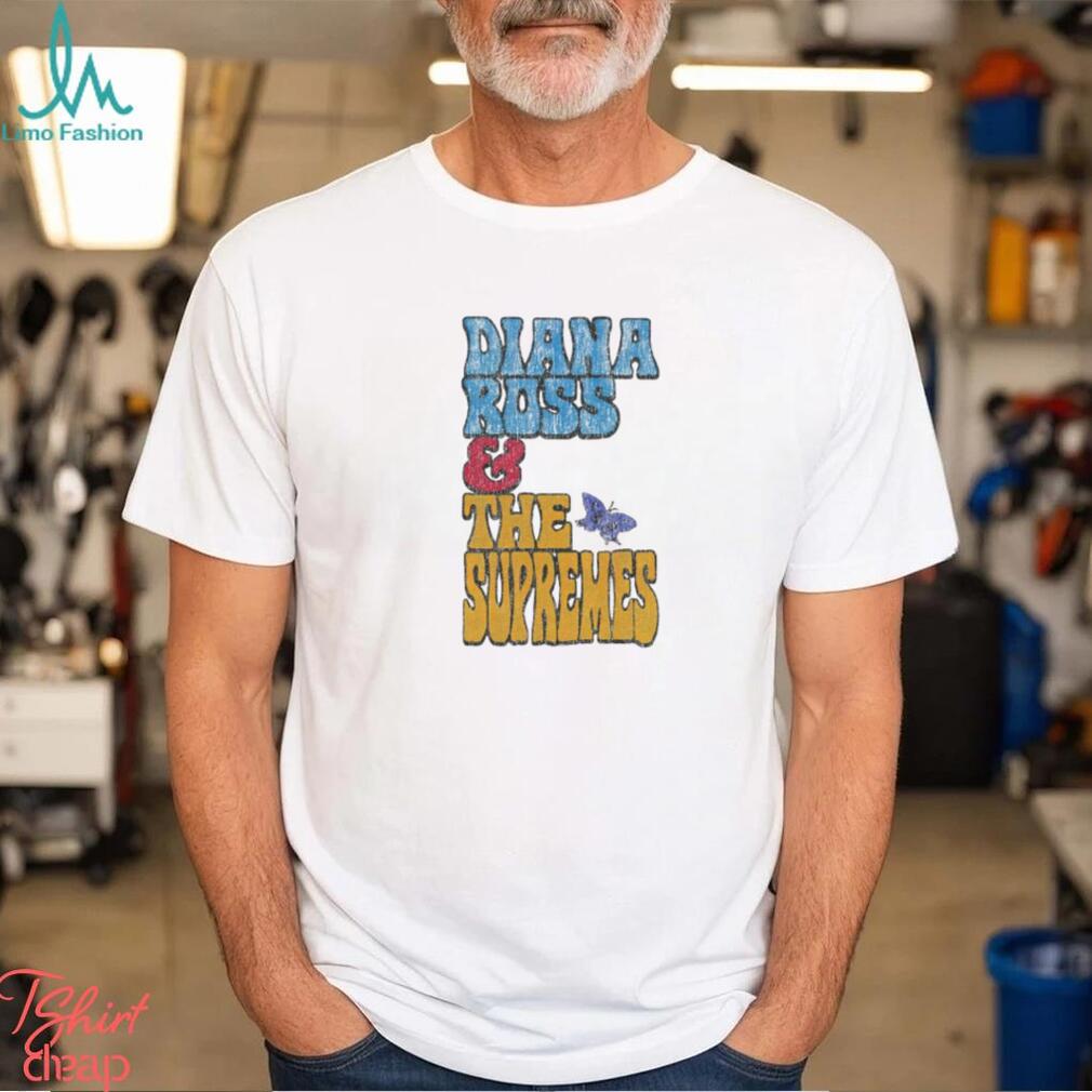 Men’s Diana Ross and The Supremes Stacked Butterfly shirt Men’s Diana Ross and The Supremes Stacked Butterfly shirt