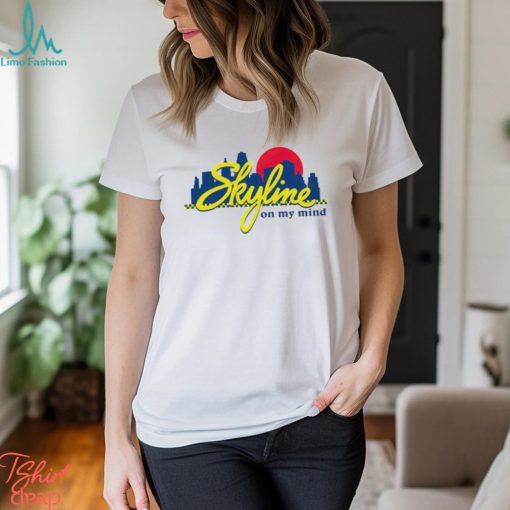 Men’s Skyline Chili Always on My Mind logo shirt