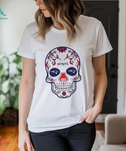 Mexican Sugar Skull New England Patriots shirt