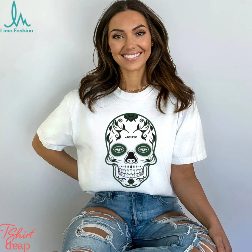Mexican Sugar Skull New York Jets shirt Mexican Sugar Skull New York Jets shirt