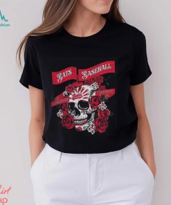 MiLB Store Louisville Bats Murcielagos Skull T Shirt