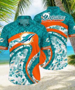 Miami Dolphins NFL Hawaii Shirt Aloha Floral Tropical Pattern This Summer For Fan