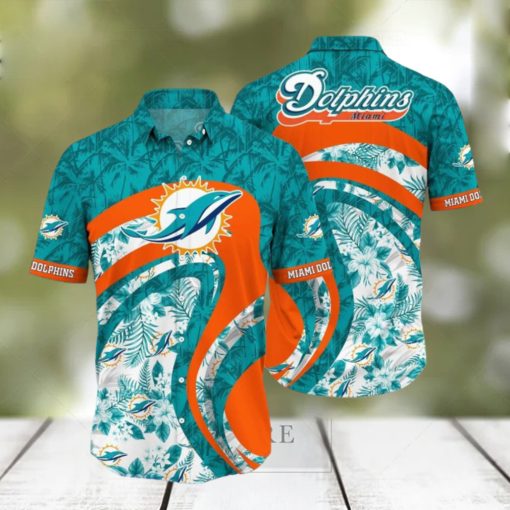 Miami Dolphins NFL Hawaii Shirt Aloha Floral Tropical Pattern This Summer For Fan