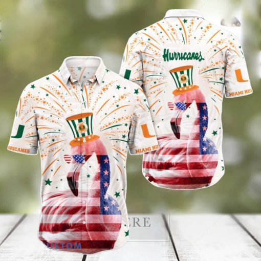 Miami Hurricanes Hawaiian Shirt Best Gift For Men Women