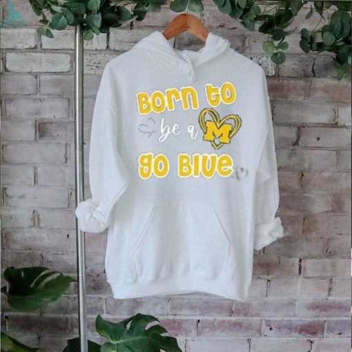 Michigan Wolverines Colosseum Girls Newborn shirt