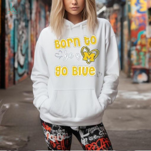 Michigan Wolverines Colosseum Girls Newborn shirt