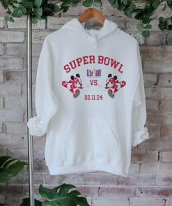 Mickey 49ers Vs Chiefs Super Bowl LVIII Shirt
