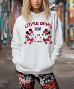 Mickey 49ers vs Chiefs Super Bowl LVIII 02.11.2024 Shirt