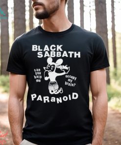 Mickey Mouse Black Sabbath Paranoid shirt