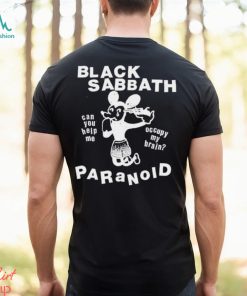 Mickey Mouse Black Sabbath Paranoid shirt