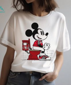 Mickey Mouse Kansas City Chiefs sitting on San Francisco 49ers shirt, hoodie, sweater, long sleeve and tank top Mickey Mouse Kansas City Chiefs sitting on San Francisco 49ers shirt