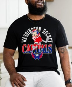 Mickey Mouse Play Hockey Washington Capitals shirt
