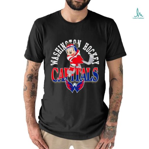 Mickey Mouse Play Hockey Washington Capitals shirt