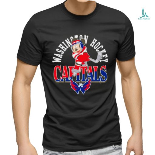Mickey Mouse Play Hockey Washington Capitals shirt