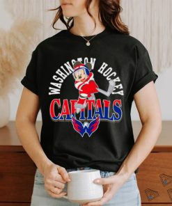 Mickey Mouse Play Hockey Washington Capitals shirt
