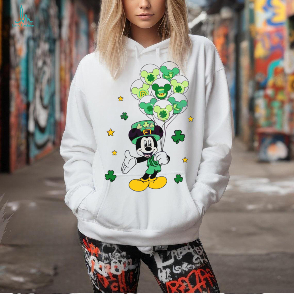 Mickey St Patricks Day Balloons shirt