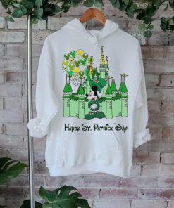 Mickey castle Disney Happy St. Patrick’s Day shirt