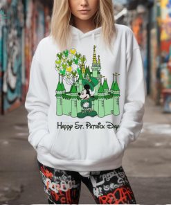 Mickey castle Disney Happy St. Patrick’s Day shirt