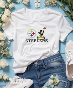 Mickey mouse player Pittsburgh Steelers shirt