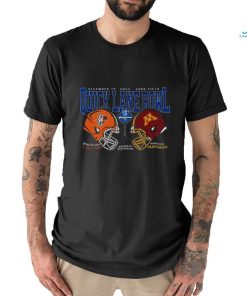 Minnesota Golden Gophers vs Bowling Green Falcons 2023 Quick Lane Bowl Helmet Shirt