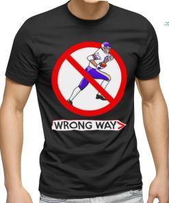 Minnesota Vikings Jim Marshall wrong way shirt