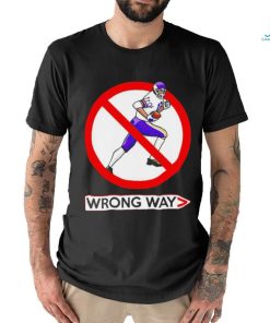 Minnesota Vikings Jim Marshall wrong way shirt