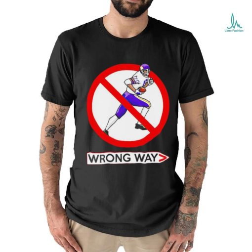 Minnesota Vikings Jim Marshall wrong way shirt