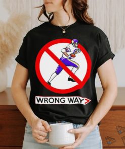 Minnesota Vikings Jim Marshall wrong way shirt