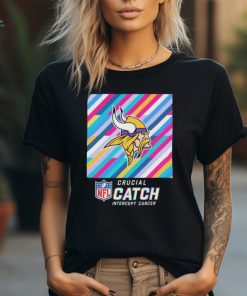 Minnesota Vikings NFL Crucial Catch Intercept Cancer 2024 shirt
