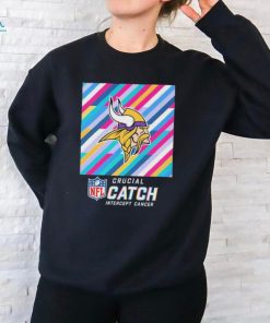 Minnesota Vikings NFL Crucial Catch Intercept Cancer 2024 shirt