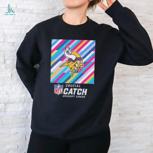 Minnesota Vikings NFL Crucial Catch Intercept Cancer 2024 shirt