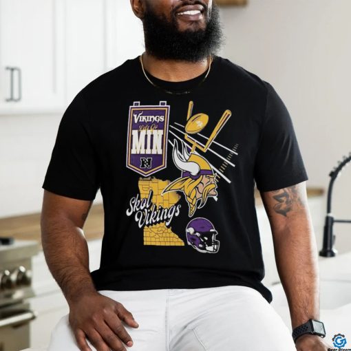 Minnesota Vikings Split Zone Shirt