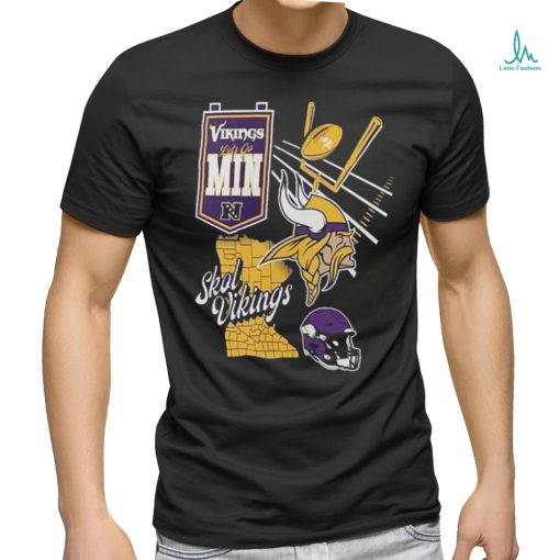 Minnesota Vikings Split Zone Shirt