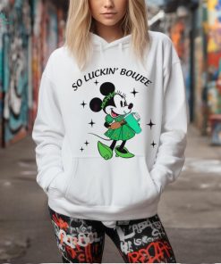 Minnie So Luckin Boujee St Patricks Day shirt