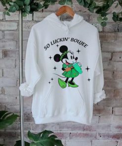 Minnie So Luckin Boujee St Patricks Day shirt